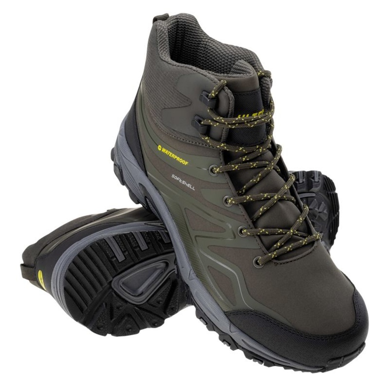 Buty Hi-Tec Hendon Mid Wp 92800376982 zielone 1
