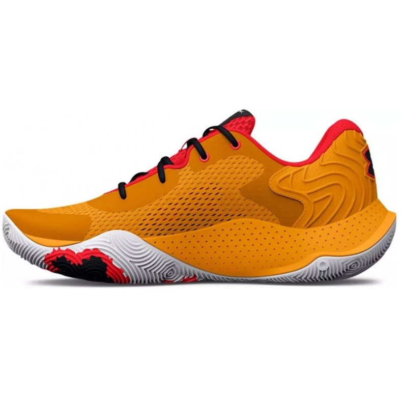 Buty do koszykówki Under Armour Spawn 4 M 3024971 800 wielokolorowe pomarańcze i czerwienie 1