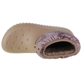 Buty Crocs Classic Neo Puff Shorty Boot W 207311-195 brązowe 2