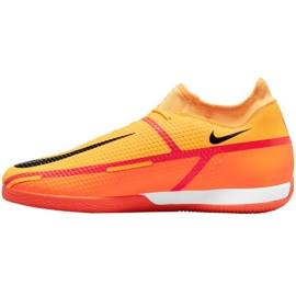 Buty piłkarskie Nike Phantom GT2 Academy Df Ic M DC0800-808 czarne pomarańcze i czerwienie 2