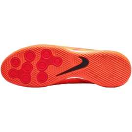 Buty piłkarskie Nike Phantom GT2 Academy Df Ic M DC0800-808 czarne pomarańcze i czerwienie 6