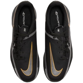 Buty piłkarskie Nike Phantom GT2 Academy Ic Jr DC0816-007 czarne czarne 1
