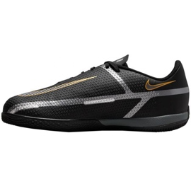 Buty piłkarskie Nike Phantom GT2 Academy Ic Jr DC0816-007 czarne czarne 2