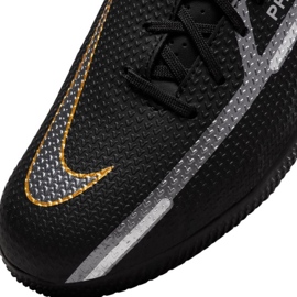 Buty piłkarskie Nike Phantom GT2 Academy Ic Jr DC0816-007 czarne czarne 3