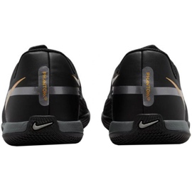 Buty piłkarskie Nike Phantom GT2 Academy Ic Jr DC0816-007 czarne czarne 4