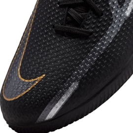 Buty piłkarskie Nike Phantom GT2 Academy Df Ic M DC0800-007 czarne czarne 4