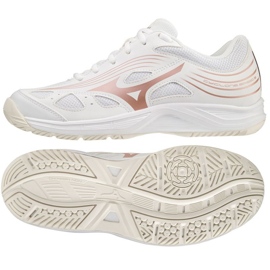 Buty do siatkówki Mizuno Cyclone Speed 3 W V1GC218036 białe białe 1