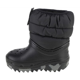 Buty Crocs Classic Neo Puff Boot Toddler Jr 207683-001 czarne 1