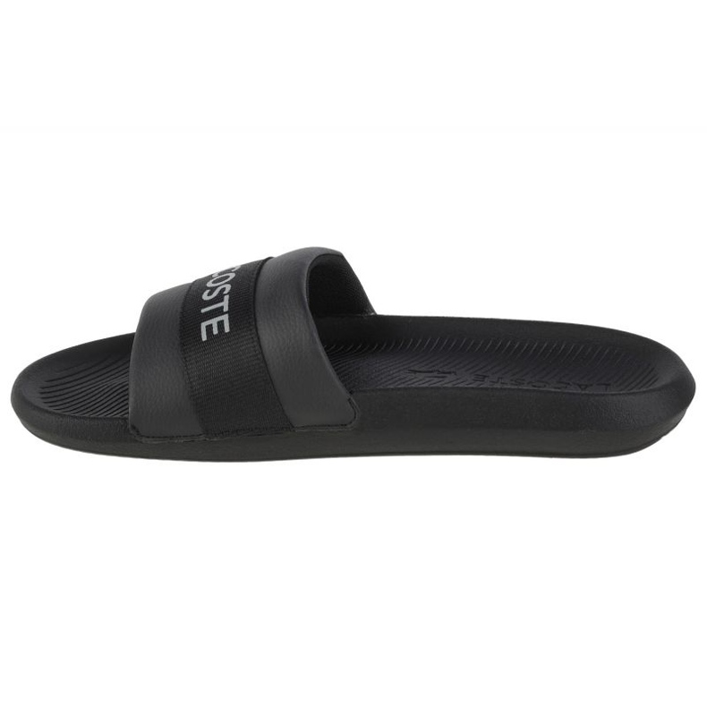 Klapki Lacoste Croco Slide 0721 1 M 741CMA000702H czarne 1