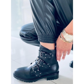 BM Botki damskie Ragnar Black czarne 1