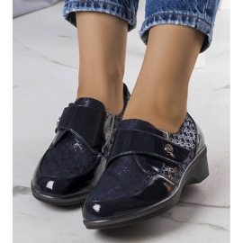 BM Granatowe półbuty Drancy 1