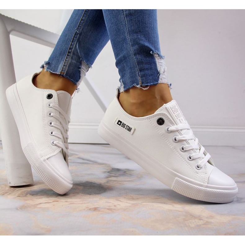 Trampki Big Star W KK274010 białe 2