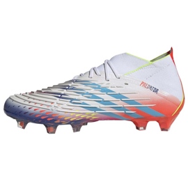 Buty piłkarskie adidas Predator Edge.1 Fg M GW1028 białe białe 1