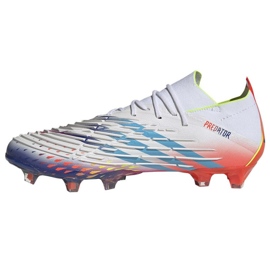 Buty piłkarskie adidas Predator Edge.1 L Fg M GW1022 biały, mix color białe 1