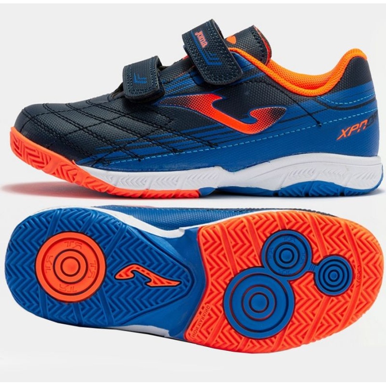 Buty piłkarskie Joma XPander 2203 In  XPJS2203INV niebieskie niebieskie 1