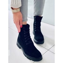 BM Workery sznurowane Turner Black czarne 2