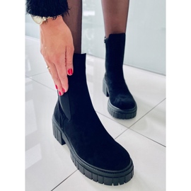 Sztyblety z wysoką cholewką Colbie Black czarne 2