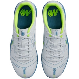 Buty piłkarskie Nike Mercurial Vapor 14 Academy Tf Jr DJ2863 054 białe białe 1