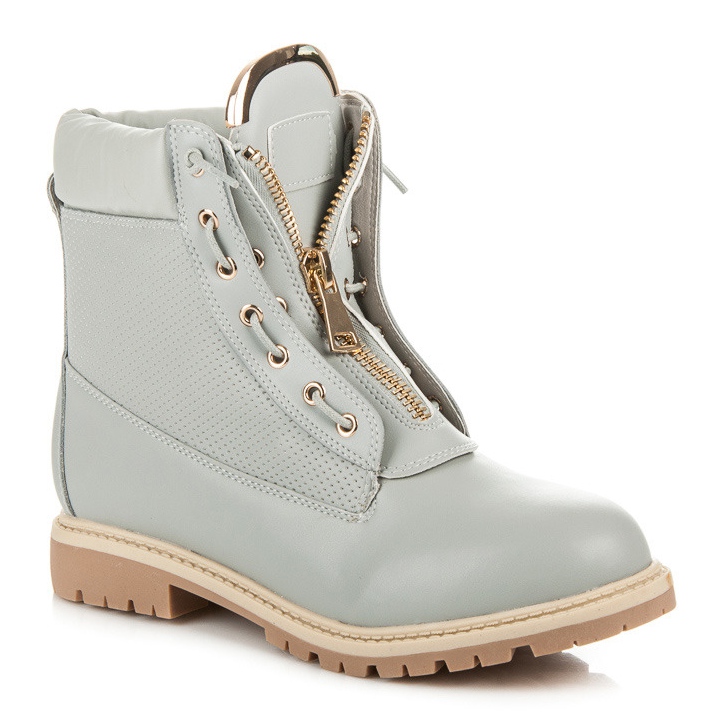 Vices Traperki zapinane na suwak szare 1