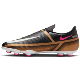 Buty piłkarskie Nike Phantom GT2 Club Qatar FG/MG M DR5968 810 brązowy, czarny beże i brązy 1