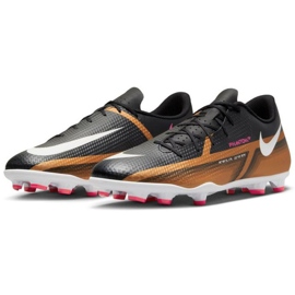 Buty piłkarskie Nike Phantom GT2 Club Qatar FG/MG M DR5968 810 brązowy, czarny beże i brązy 3