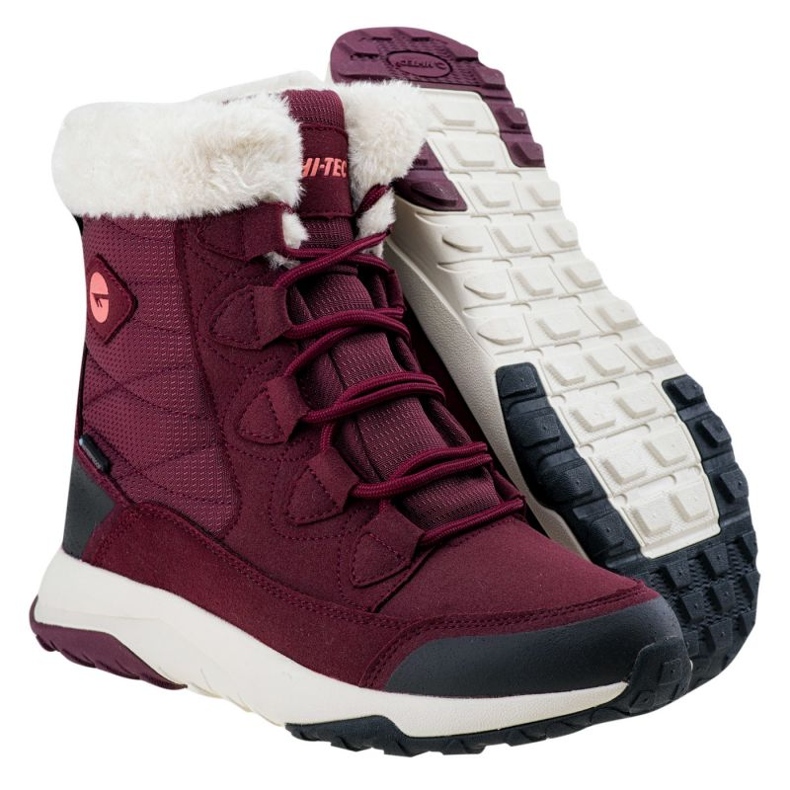 Buty Hi-Tec Mestia Mid Wp 92800287313 czerwone 1