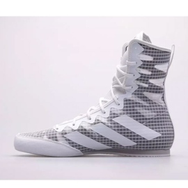 Buty bokserskie adidas Box Hog 4 M GZ6118 białe 4
