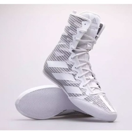 Buty bokserskie adidas Box Hog 4 M GZ6118 białe 8