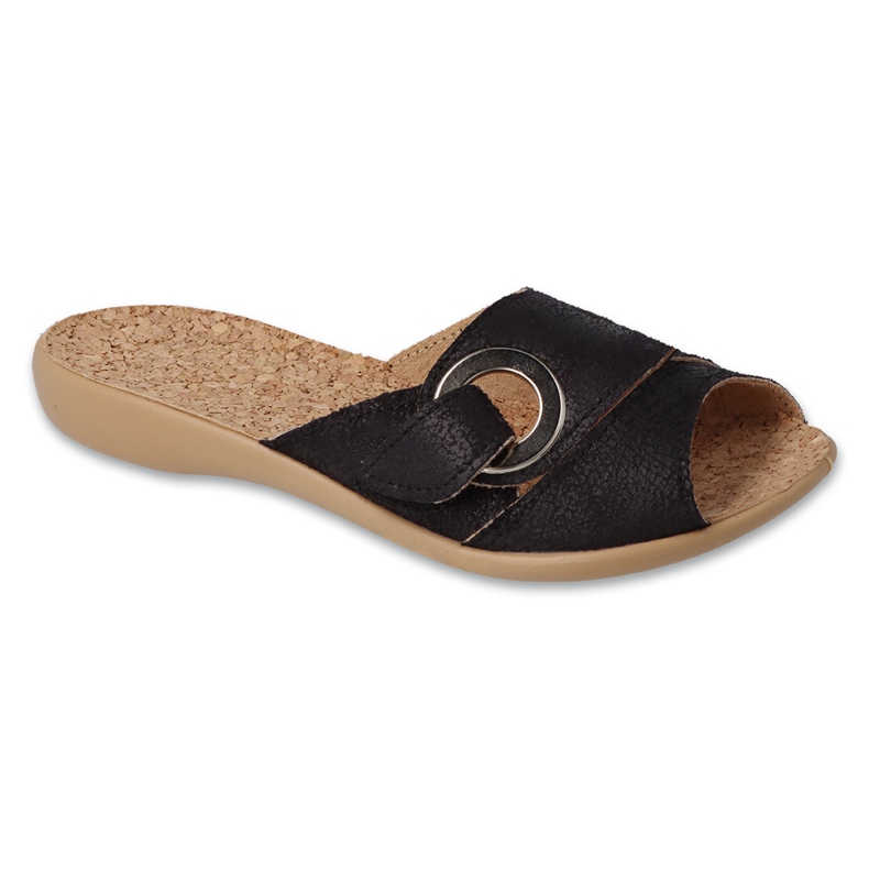 Befado obuwie damskie pu 265D005 czarne 1