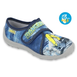 Befado obuwie dziecięce 560X149 niebieskie szare 1