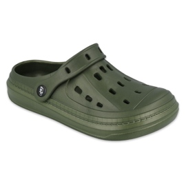 Befado obuwie męskie - dark green 154M004 zielone 1