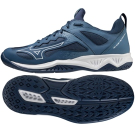 Buty do piłki ręcznej Mizuno Ghost Shadow  X1GA218021 niebieskie niebieskie 1