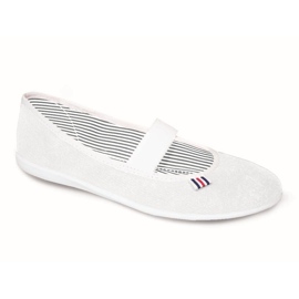 Befado obuwie młodzieżowe 493Q003 białe 1