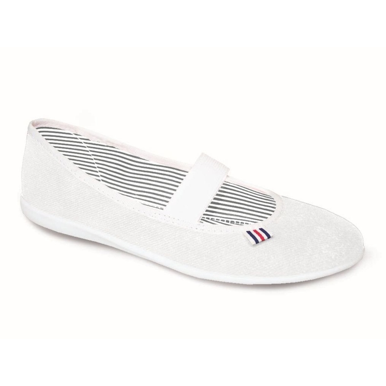 Befado obuwie młodzieżowe 493Q003 białe 1