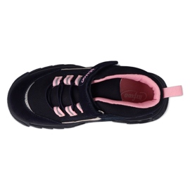 Befado obuwie dziecięce navy/pink 515X001 niebieskie 2