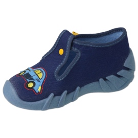 Befado obuwie dziecięce 110P446 niebieskie 2