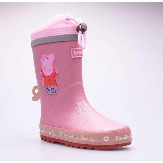 Kalosze Regatta Peppapudle Welly Jr RKF706-MT1 różowe 1
