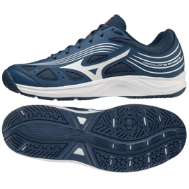 Buty do siatkówki Mizuno Cyclone Speed 3 M V1GA218021 niebieskie niebieskie 1