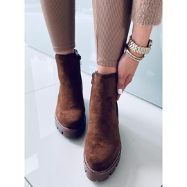 Sztyblety na obcasie Ragga Khaki brązowe 1