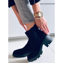 Sztyblety na obcasie Ragga Black czarne 2