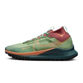 Buty do biegania Nike React Pegasus Trail 4 Gore-Tex W DJ7929-300 brązowe zielone 1
