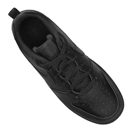 Buty Nike Jr Court Borough Low 2 (GS) Jr BQ5448-001 czarne 1