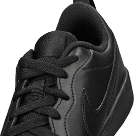 Buty Nike Jr Court Borough Low 2 (GS) Jr BQ5448-001 czarne 2