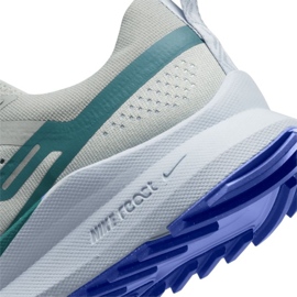 Buty do biegania Nike React Pegasus Trail 4 M DJ6158-005 szare zielone 6