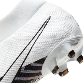 Buty piłkarskie Nike Superfly 7 Pro Mds Fg BQ5483-110 biały, czarny, różowe białe 3