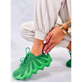 BM Skarpetkowe buty sportowe Eaton Green zielone 1
