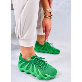 BM Skarpetkowe buty sportowe Eaton Green zielone 2
