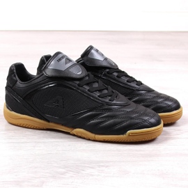 Buty halowe młodzieżowe czarne American Club 53/23 2