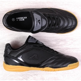 Buty halowe młodzieżowe czarne American Club 53/23 3