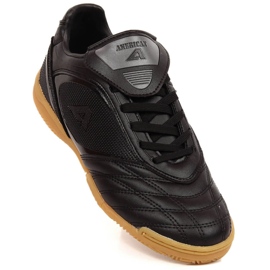 Buty halowe młodzieżowe czarne American Club 53/23 1